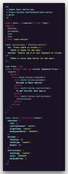 Check spelling or type a new query. React Native How To Setup Your First App Hacker Noon