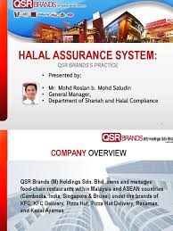 Are the major player in malaysia's retail halal food industry. Kfc Halal Assurance System Has Fast Food Restaurants Audit