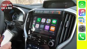 Apple Carplay Bluetooth Phone Pairing 2020 Subaru Ascent Youtube
