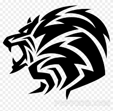 Easy to draw tribal tattoo. How To Draw A Lion Tribal Tattoo Rugido Do Leao Em Escudo De Time Clipart 466286 Pikpng