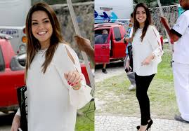 Resultado de imagem para look da thais fersoza