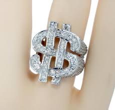 We did not find results for: 10k Gold Diamond Ring For Men Pinky Ring 1 93ctw 23mm Wide Dollar Sign Ring