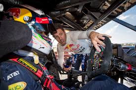 Daniel Ricciardo drives the Triple Eight Sandman