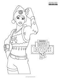 Free printable coloring pages » fortnite » coloring page girl and kid in christmas skins in fortnite. Fortnite Christmas Coloring Page Super Fun Coloring