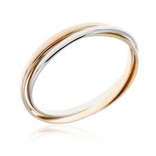 Anneaux en or 24 carats, en argent massif simples ou multiples comme le semainier très tendance et volontairement ethnique, ces anneaux et alliances sont. Achat Alliance Or 3 Ors 750 Ooo Mixte 1 93 G Le Manege A Bijoux