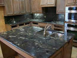 Not only are granite countertops beautiful and available in a large variety of colors, they are one of the most durable type of countertops royal cream. Cosmic Black Granite Brown Granite White Granite Countertops Granite Countertops Black Granite Kitchen