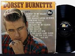 DORSEY BURNETTE Sings LP DOT DLP 3456 MONO DG 1963