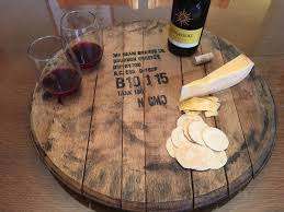 Lazy Susan Bourbon Barrel Head Gift Fathers Day Barrel Top Serving Tray Makers Mark Jim Beam Bourbon For Him Dad Husband Christmas Jim Beam Bourbon Barrel Barrel