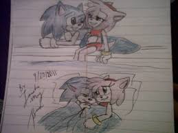 Sonic is pregant with a big belly and a baby daughter. Pin On Sonamy