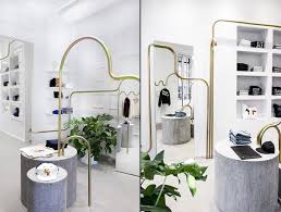 Maison Kitsune Flagship Store By Mathieu Lehanneur Soho London Uk Retail Design Blog Retail Interior Retail Space Soho London