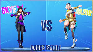 Maybe you would like to learn more about one of these? Shadow Skye Vs Razor In Fortnite Battle Royale Fortnite Dance Battle Youtube
