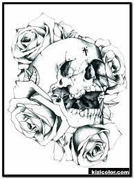We have collected 39+ roses and skulls coloring page images of various designs for you to color. Skulls And Roses Coloring Pages Coloring Home