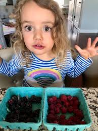 Organic fruit varieties include peach and strawberry