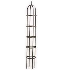 Four prongs anchor these lightweight items to the soil. Plow Hearth Steel Obelisk Trellis Reviews Wayfair