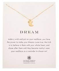 Dogeared 14k Gold Over Silver Dream Necklace In Gold Multi Modesens Necklace Diamond Initial Necklace Dogeared Jewelry