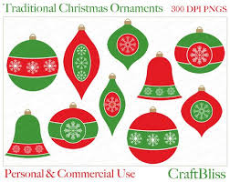 The Gallery For Gt Green Christmas Ornaments Clipart Red Christmas Ornaments Christmas Ornaments Traditional Christmas Ornaments