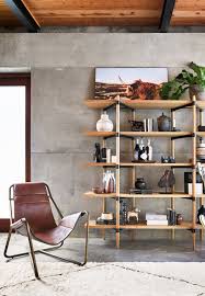 How To Get The Modern Industrial Look In Your Home Kathy Kuo Home Interior Upholstered Accent Chairs Interior Design Styles