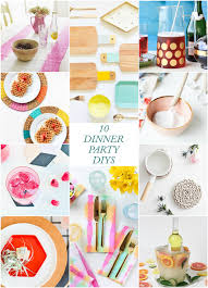 In the five rules for hosting a crappy dinner party post, the author mentions her friend having a couple frozen lasagnas that they ate one night. 10 Diys To Make For Your Next Dinner Party The Crafted Life