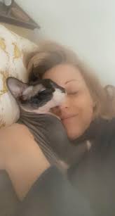 Mama bird and Mr. Man taking a mid morning snooze together