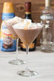 I love a good caramel apple drink, like this caramel apple sangria or this caramel apple milkshake, and so here's another one to add to the mix. Salted Caramel Mocha Martini Crazy For Crust