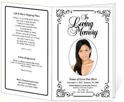 100+ personalised templates customisable for your loved one. Frame Designs Cadence Preprinted Title Letter Single Fold Template Funeral Program Template Free Memorial Cards For Funeral Funeral Templates Free