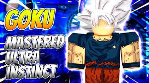 So goku mastered ultra instinct!? Mastered Ultra Instinct Goku Dragon Ball Ultimate Roblox Dragon Blox Ultimate Youtube