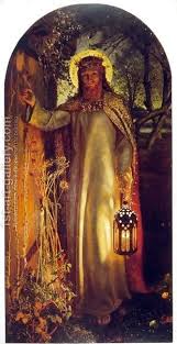 Light Of The World Painting By William Holman Hunt Reproduction 1st Art Gallery Light Of The World Pre Raphaelite Paintings Pre Raphaelite Art