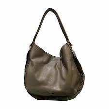 tas shoulder-bag Furla Luna Beige Leather Hobo Bag Ghw | Tinkerlust