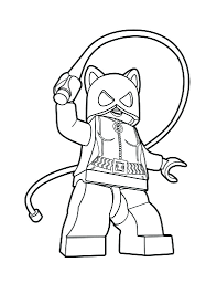 Lego cars, lego chracters and others. Lego Catwoman Coloring Page Lego Coloring Pages Lego Coloring Catwoman Drawing