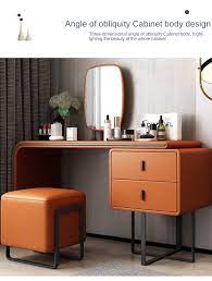 People spent hours downloading torrents. Net Red Dresser Leather Makeup Table Bedroom Light Luxury Simple Solid Wood Nordic Bay Window Mini Retractable Ins Dressers Aliexpress