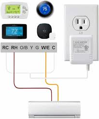 2 remove old thermostat faceplate and leave wires connected. 5m Ac 24v C Wire Power Adapter Transformer For Nest Ecobee Smart Wifi Thermostat Ebay
