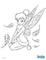 un joli coloriage de peter pan avec la fee clochette dessin parfait qui plai tinkerbell coloring pages disney princess coquillage jakarta