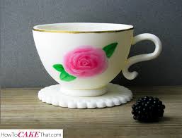 How To Make An Edible Teacup How To Cake That 2) microwaving the mug afterward shouldn't diminish the glue capability. how to make an edible teacup how to
