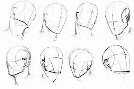 Head Drawing From Different Positions Howtodraw How To Draw Art Sketch Lesson Tutorial Art Tutorials Drawing Drawing Tutorial Face Drawing Heads