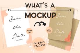 See the example image in attachment. What Is A Mockup Introducing The Design Superhero Ana Yvy