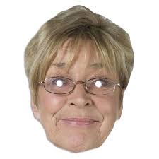 Anne Kirkbride Mask Deirdre Barlow Coronation Street Celebrity Masks
