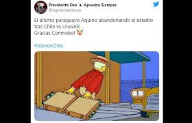 Si pero no habia var si me preguntas a mi era expulsion a jara si o si pero en ese tiempo no había var y era imposible para el arbitro verlo. Chile Vs Uruguay Memes Y Reacciones En Las Redes Sociales Con La Derrota De La Roja Por Eliminatorias Qatar 2022 Fotos Futbol Internacional Depor