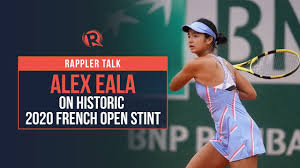 Eala has a career high wta singles ranking of 1180 achieved on 30 november 2020. Rappler Talk Sports Alex Eala On Historic 2020 French Open Stint Youtube