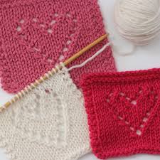 Maybe you would like to learn more about one of these? Knit Lace Hearts Stitch Pattern Studio Knit