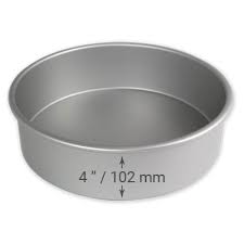 It is round and can be used to bake cakes and other pastries. Round Cake Pan 406 X 102mm 16 X 4