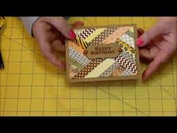 A simple design process allows you to create a card with endless customization options. Use Your Washi Tape To Make Cool Cards Also Trick With Scor Tape S1e2 Youtube