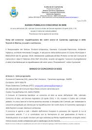 Bando Concorso di Idee sul Tema Riqualificazione architettonica ...