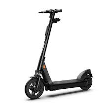 Full length portrait of trendy african businessman riding electric scooter and smiling at camera while posing outdoors in city street. Electric Scooter Manufacturer Best Electric Scooters Bikes Okai