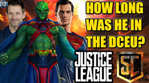 Zack snyder's justice league or more popularly known as snyder cut is all set to release next year. Martian Manhunter Is In The Snyder Cut Dceu Explained Youtube