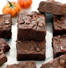 No Bake Keto Pumpkin Brownies Recipe Pumpkin Brownies Baking Healthy Dessert Recipes
