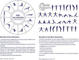 Sun And Moon Salutation Yoga Flow Moon Salutation Vinyasa Yoga