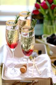 Champagne cocktail recipes 2018 new years drink ideas How To Get That Perfect Christmas Wedding Theme Chwv