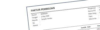 0 ratings0% found this document useful (0 votes). Contoh Faktur Pembelian