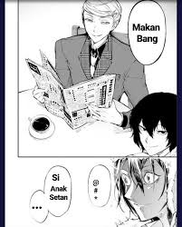 Chat Bungou Stray Dogs Animasi Manga