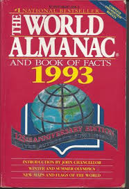 Well, what do you know? The World Almanac And Book Of Facts 1993 By Mark S Hoffman